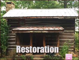 Historic Log Cabin Restoration  Medina County, Ohio
